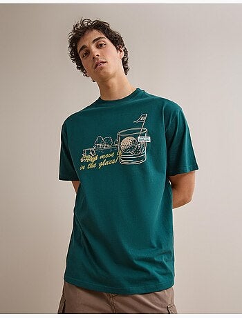 Bedrukt Jersey T-shirt, MO Fashion