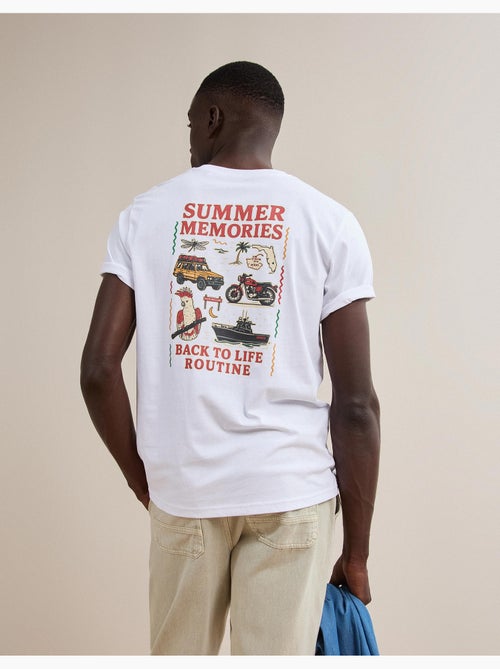Bedrukt jersey t-shirt, mo fashion - Kiabi
