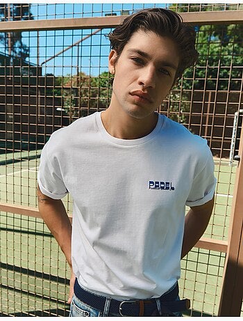 Bedrukt Jersey T-shirt, MO Fashion