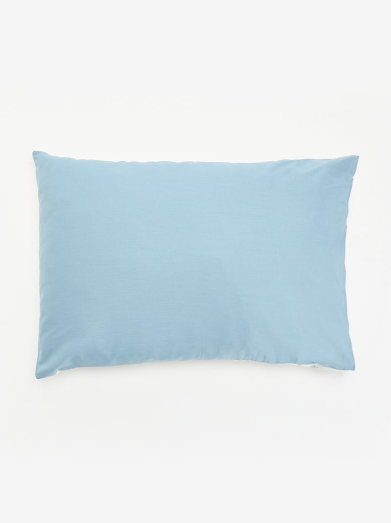 Bedrukt kussensloop - KIABI Home Blauw - Kiabi