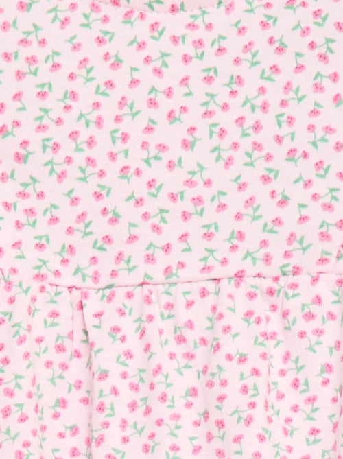 Bedrukt rompertje van katoenen jersey - Kiabi