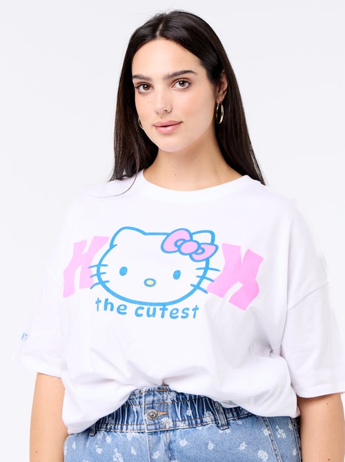 Bedrukt T-shirt 'Hello Kitty' - Kiabi
