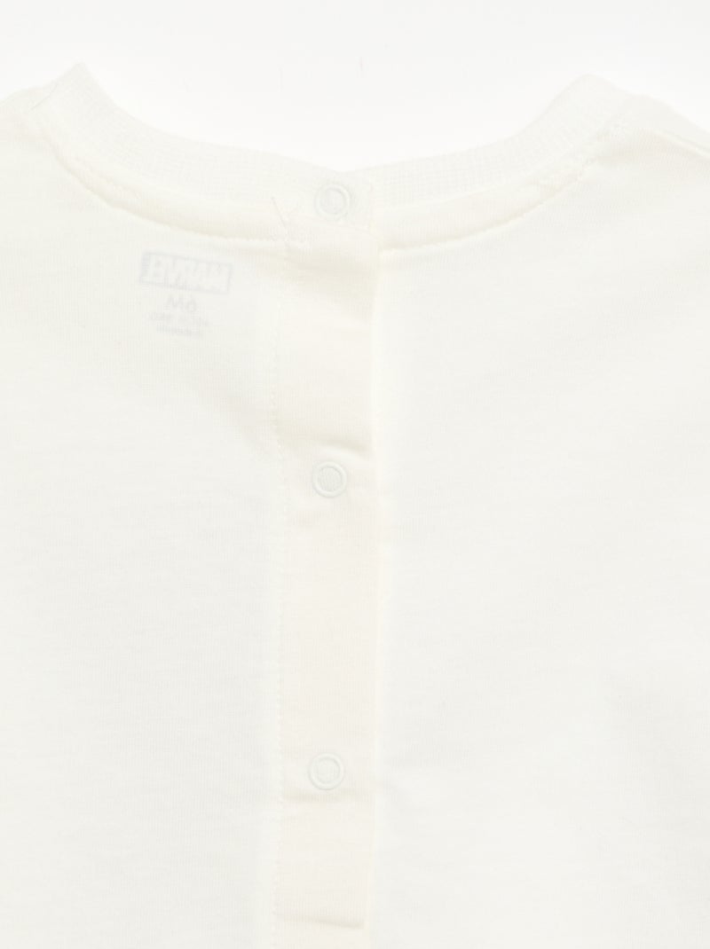 Bedrukt T-shirt 'Marvel' Wit - Kiabi