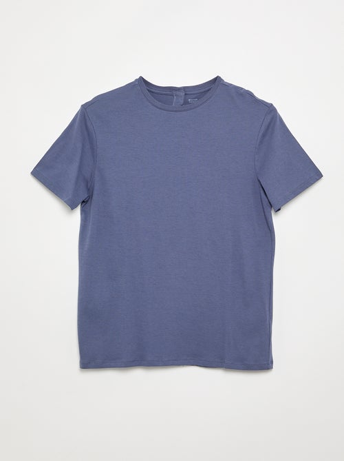 Bedrukt T-shirt met korte mouwen - gemakkelijk aan te trekken collectie - Kiabi Bedrukt T-shirt met korte mouwen - gemakkelijk aan te trekken collectie - Kiabi