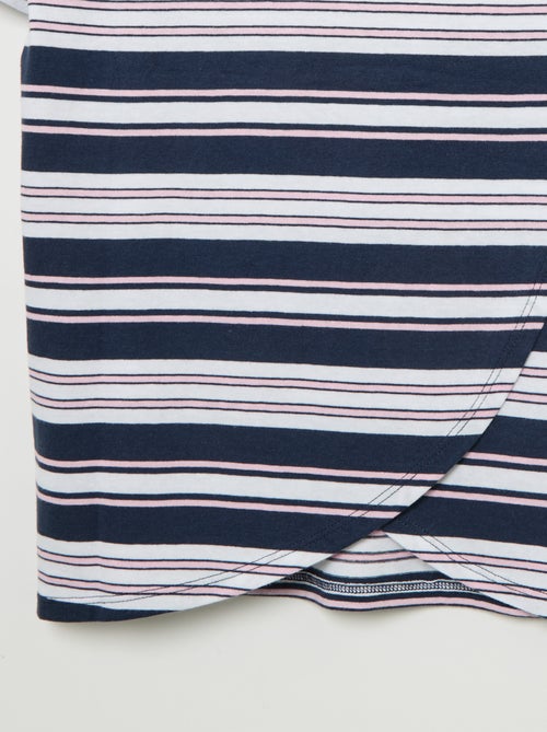 Bedrukt T-shirt met korte mouwen - Makkelijk aan te trekken - Kiabi