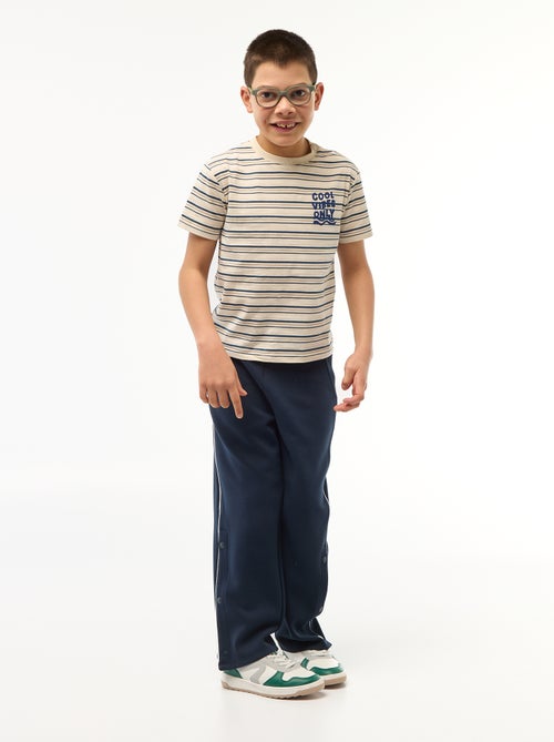 Bedrukt T-shirt met korte mouwen - Makkelijk aan te trekken collectie - Kiabi