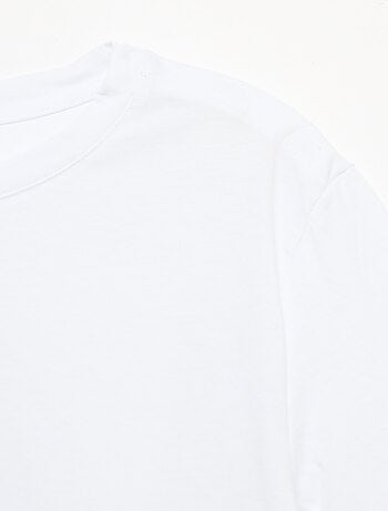 Bedrukt T-shirt met korte mouwen - Makkelijk aan te trekken