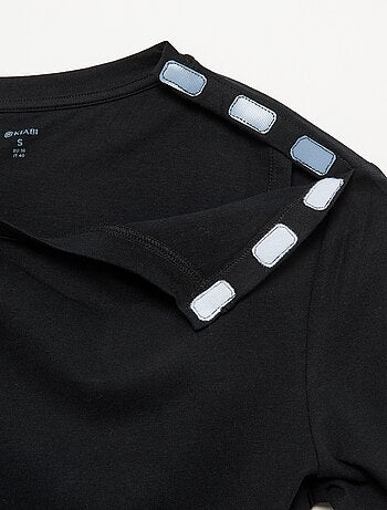 Bedrukt T-shirt met korte mouwen - Makkelijk aan te trekken