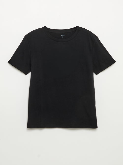 Bedrukt T-shirt met korte mouwen - Makkelijk aan te trekken - Kiabi