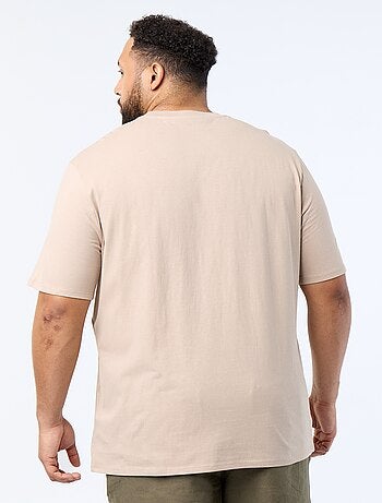 Bedrukt T-shirt met korte mouwen
