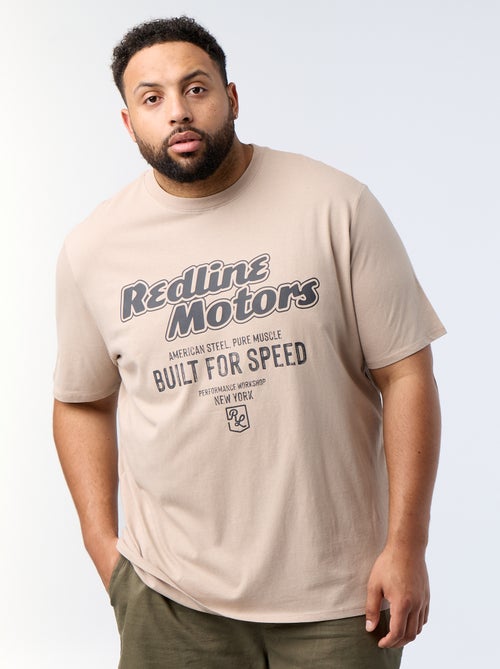 Bedrukt T-shirt met korte mouwen - Kiabi