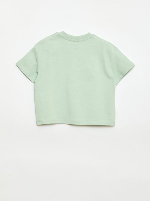 Bedrukt T-shirt met korte mouwen - Kiabi