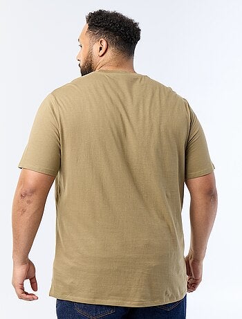 Bedrukt T-shirt met korte mouwen