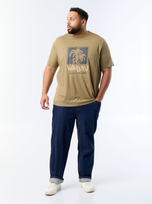 Bedrukt T-shirt met korte mouwen - Kiabi