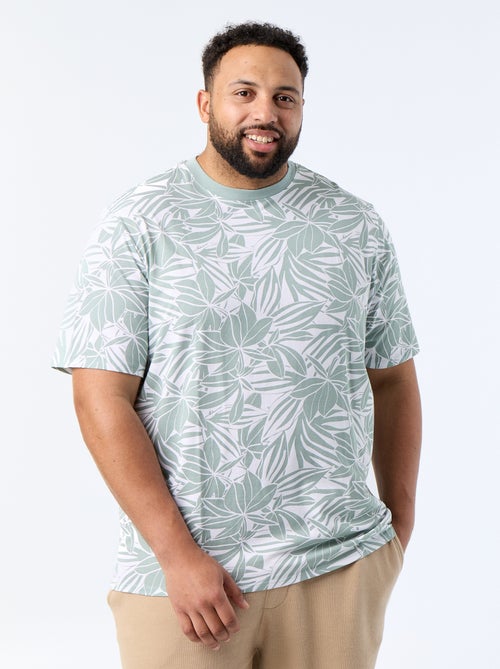 Bedrukt T-shirt met korte mouwen - Kiabi