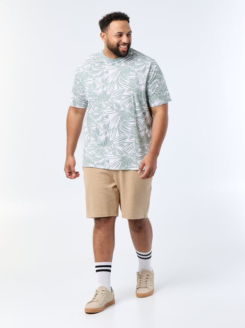 Bedrukt T-shirt met korte mouwen - Kiabi