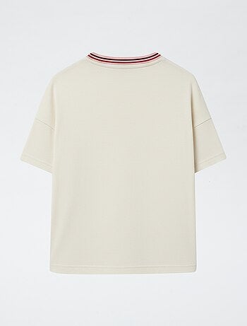 Gestreept T-shirt met 'Hello Kitty'-patch