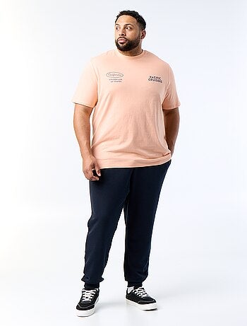 Bedrukt T-shirt met korte mouwen