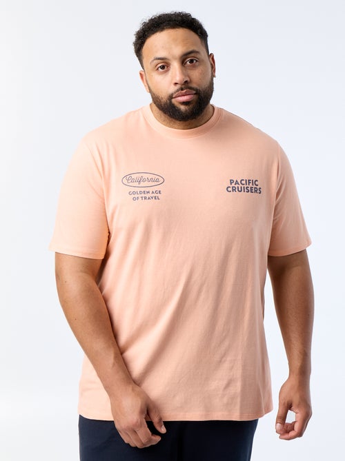 Bedrukt T-shirt met korte mouwen - Kiabi
