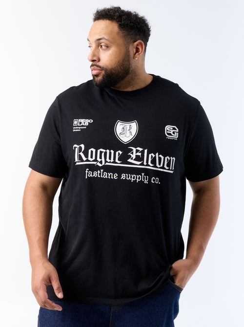 Bedrukt T-shirt met korte mouwen - Kiabi