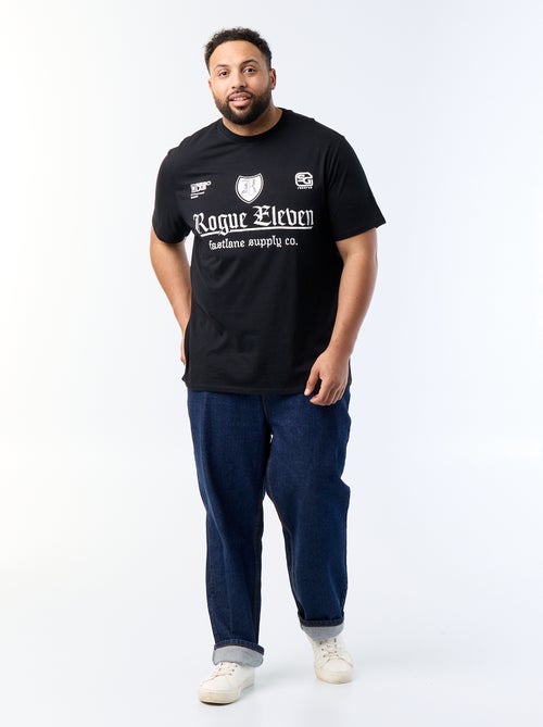 Bedrukt T-shirt met korte mouwen - Kiabi