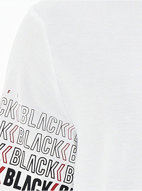 Bedrukt t-shirt met polokraag tommy - Kiabi Bedrukt t-shirt met polokraag tommy - Kiabi