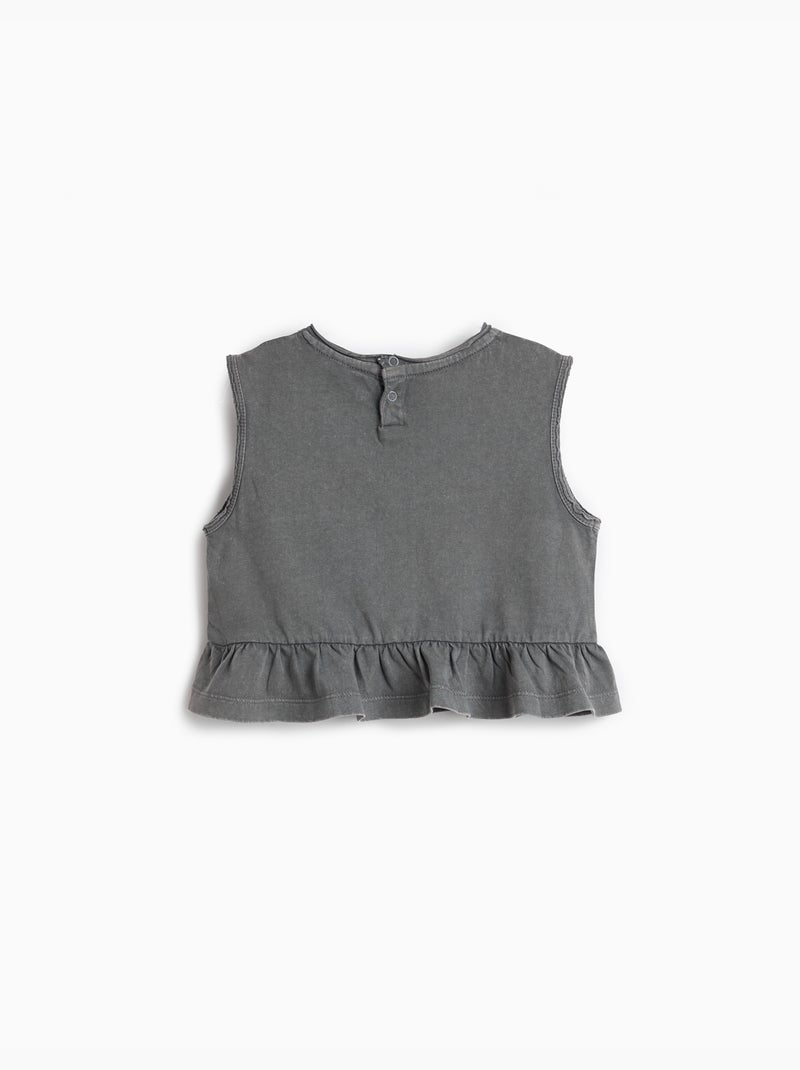 Bedrukt T-shirt, MO Fashion Grijs - Kiabi
