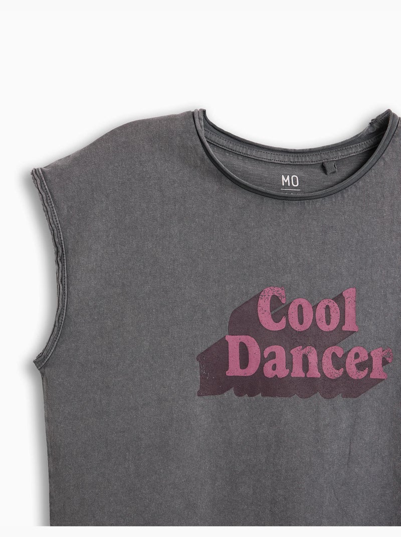 Bedrukt T-shirt, MO Fashion Grijs - Kiabi