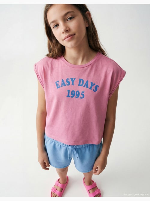 Bedrukt T-shirt, MO Fashion - Kiabi Bedrukt T-shirt, MO Fashion - Kiabi