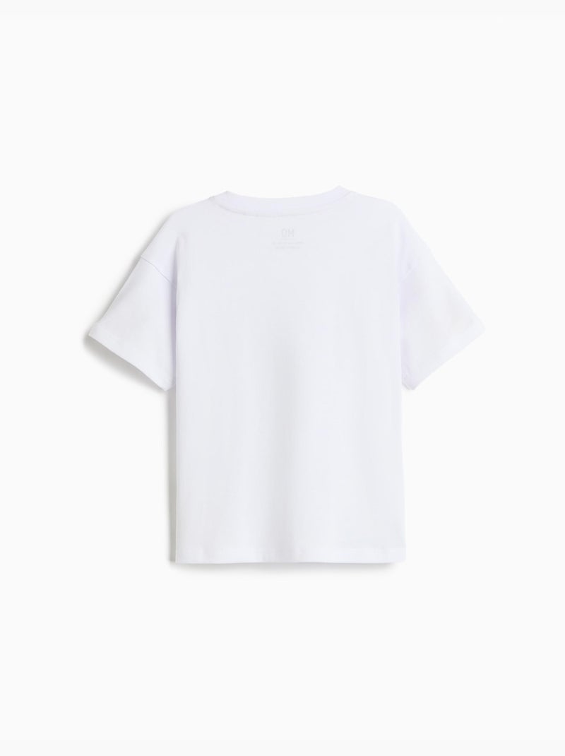 Bedrukt T-shirt, MO Fashion Wit - Kiabi