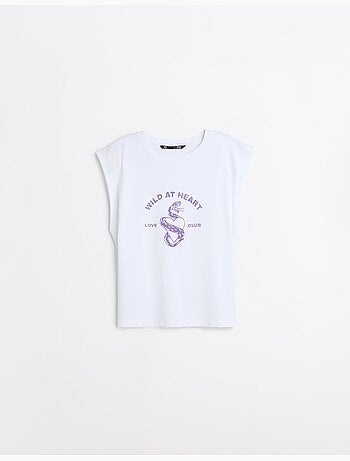 Bedrukt t-shirt, mo fashion