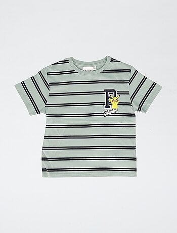Bedrukt T-shirt 'Pokémon' met korte mouwen