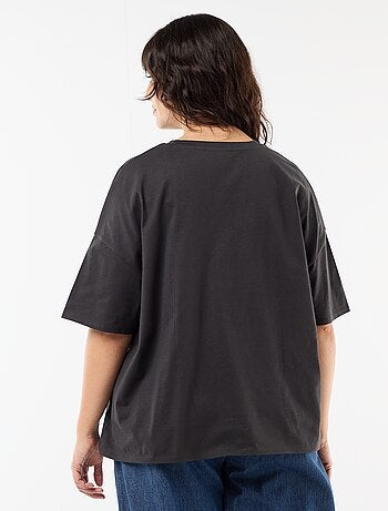Bedrukt T-shirt 'Stitch'