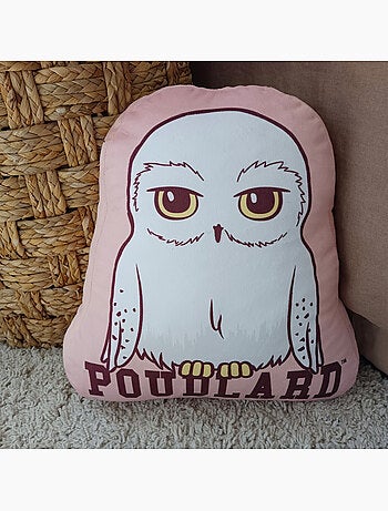 Bedrukt vormkussen, harry potter hedwige