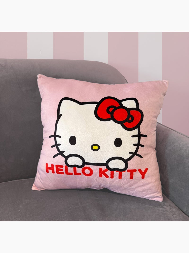 Bedrukt vormkussen, hello kitty pois Roze - Kiabi