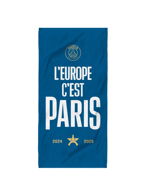 Bedrukte bad- en strandhanddoek van 100% katoen, psg nation - Kiabi