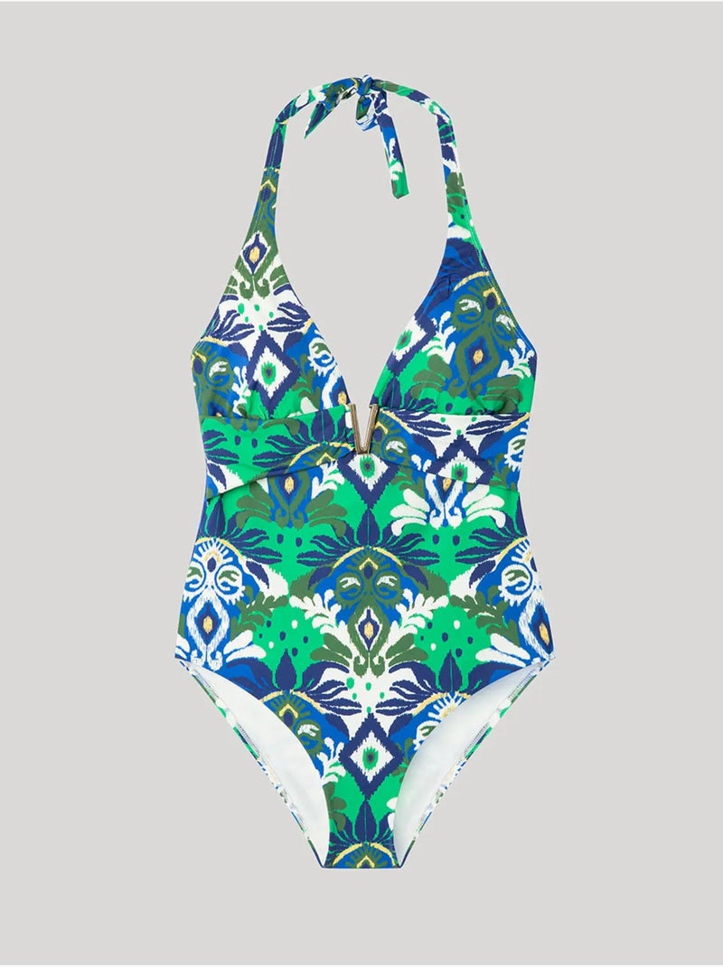 Bedrukte badpak zonder beugel Multicolor - Kiabi