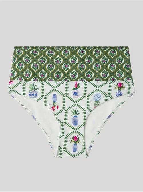 Bedrukte bikini broekje in meerdere posities - Kiabi Bedrukte bikini broekje in meerdere posities - Kiabi