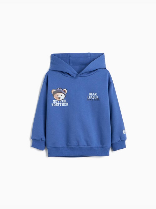 Bedrukte capuchon trui, mo fashion - Kiabi Bedrukte capuchon trui, mo fashion - Kiabi