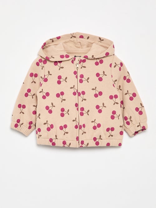 Bedrukte capuchonsweater - Kiabi
