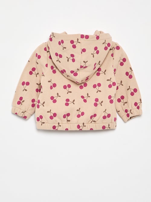 Bedrukte capuchonsweater - Kiabi
