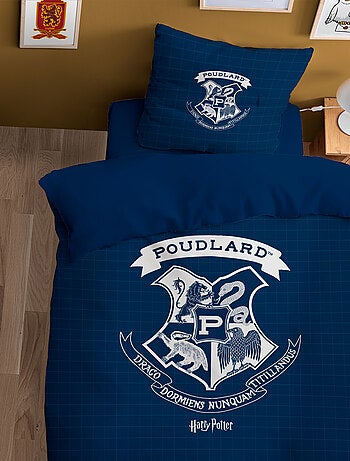 Bedrukte dekbedovertrekset van 100% katoen, harry potter preppy