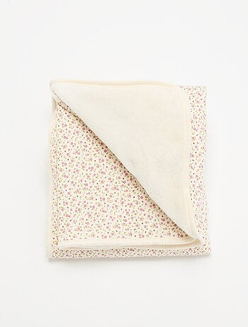 Bedrukte deken van fleece