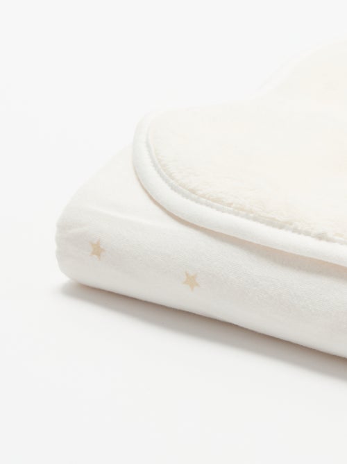 Bedrukte deken van fleece - Kiabi