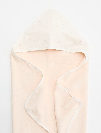 Bedrukte deken van katoenen jerseytricot en fleece