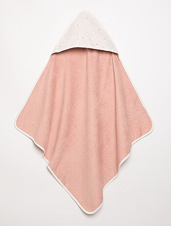 Bedrukte deken van katoenen jerseytricot en fleece