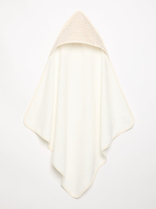 Bedrukte deken van katoenen jerseytricot en fleece - Kiabi Bedrukte deken van katoenen jerseytricot en fleece - Kiabi