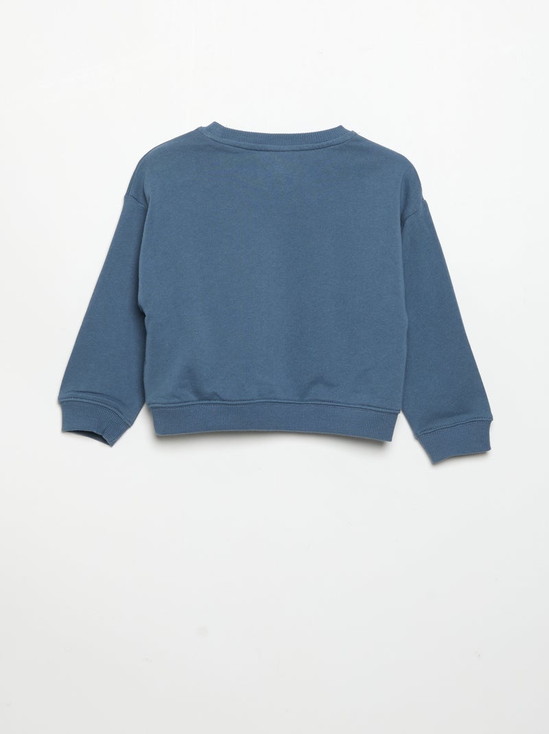 Bedrukte 'Disney'-sweater Blauw - Kiabi