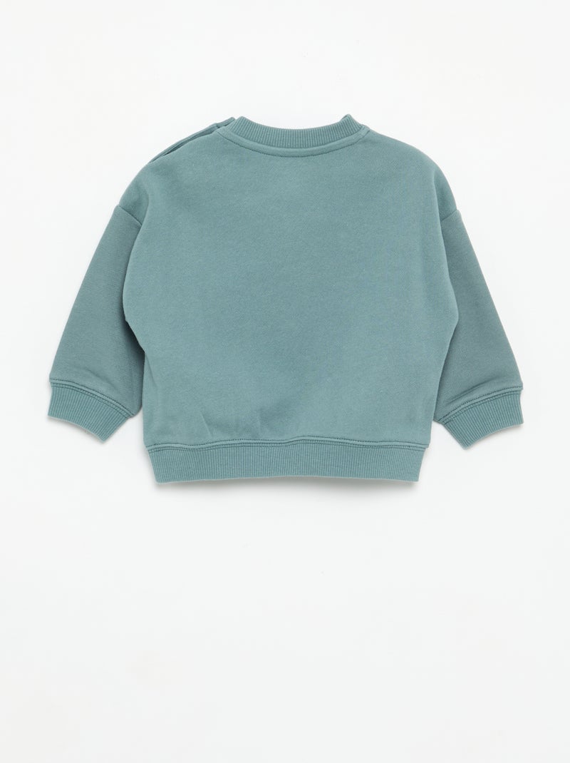 Bedrukte 'Disney'-sweater Blauw - Kiabi