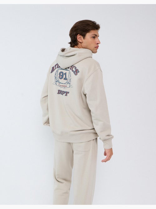 Bedrukte fleece trui, mo fashion - Kiabi
